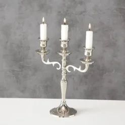 3 armet lysestage til bord - 26cm / Varas