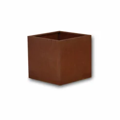 Adezz / Firkantede eksklusive rust krukker - plantekummer / Med Bund