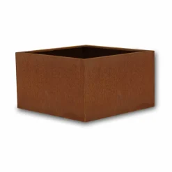 Adezz / Firkantede eksklusive rust krukker - plantekummer / Med Bund