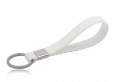 Billig nøglering/armbånd i gummi - 6 farver