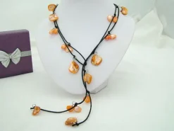 Bindehalskæder Perlemor