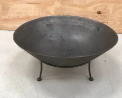 Bålfad i stål til haven - Ø.60cm