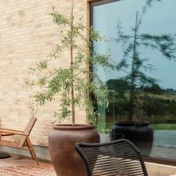 Cavallo black clay vaser i ironstone - 3 størrelser