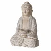 30cm sand antique Buddha figur med lysholder
