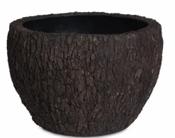 Ø.80cm stor indendørs krukke med træbark