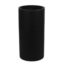 Cylinder krukke / sort eller grå glasfiber - 60cm eller 80cm