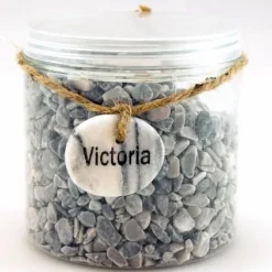 Dekorationssten / Pyntesten / Skærver - sort + grå