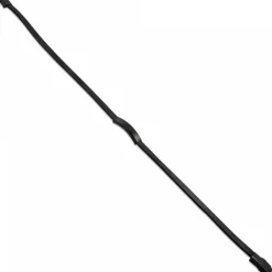 DeLuxe wrap læderarmbånd med stålplade - 40cm