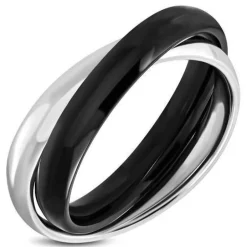 Dobbelt Stålring 2-Tone