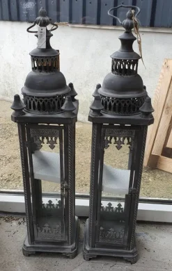 Duchess of York zinklanterne / 75cm / Pris for 2stk - AFHENTNING