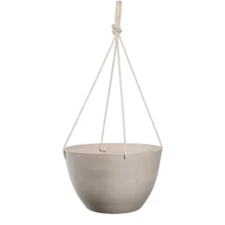 ECO - Ampler / hængekrukker Ø.31cm +Ø.40cm - sort + grå + sand med reb