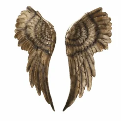 Englevinger til væggen / Beige eller Guld