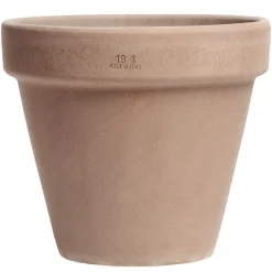 Enkel Italy Terracotta lerkrukke Ø.43cm - M/U underskål