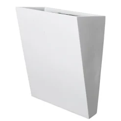 Firkantet konisk Vægkrukke i fiberstone - 3 farver