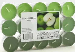 Fyrfadslys med duft / 4 slags - 30stk duftlys