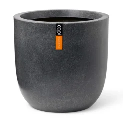 Grå glat Ball krukke smooth Terrazzo - Ø.43 - Livstidsgaranti