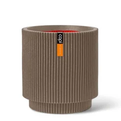 Groove Krukke Med lodrette ribber - Sort eller Antrazit eller Taupe- Livstidsgaranti - 4 farver