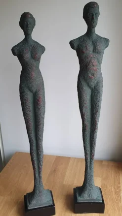 He & She Skulpturer 58cm / Sæt