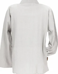 Herreskjorte Med kinakrave / Grå Goa Bondeskjorte