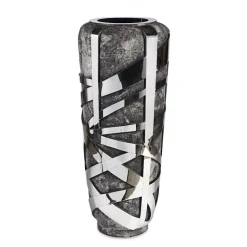 High End krukke med rustfri stål og mother of pearl - 116cm