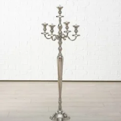 Høj victoria kandelaber gulvlysestage - 5 armet - 124cm