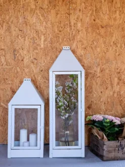 Hvide Udendørs Lanterner