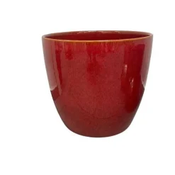 Indendørs fuldglaseret krukke - 3 farver - okseblod - cypress - celadon