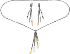 Indian basic smykkesæt i stål