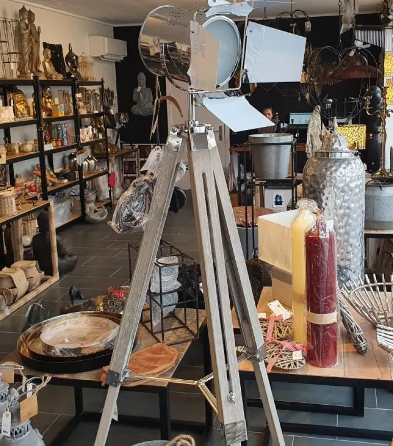 Industri look Gulvlampe 3 ben - Tripod