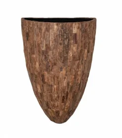 Krukke / Plantepotte til væg med Cemani Teak - 2 størrelser