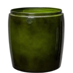 Krukker / Potter i recycled metal - 3 farver - 4 størrelser