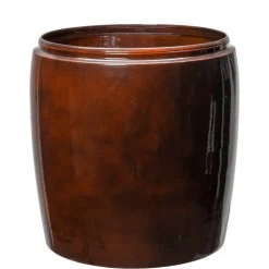 Krukker / Potter i recycled metal - 3 farver - 4 størrelser