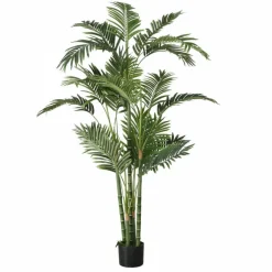 Kunstig palme med potte - 5 stammet - 165cm / Pris for 2stk