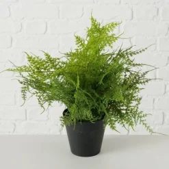 Kunstige bregner med potte - Sæt 2stk forskellige