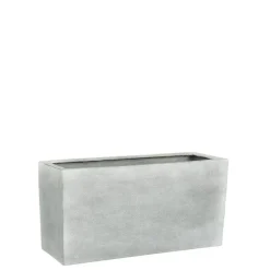 Lave aflange indendørs / udendørs plantekummer - sort eller sand - VANDTÆTTE