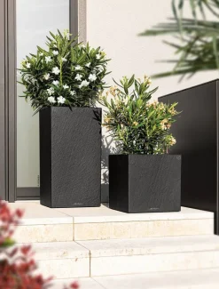 Lechuza Canto Slatestone skifer look Lav - 30x30 + 40x40 - Grafit eller Grå