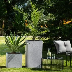 Lechuza Canto Slatestone skifer look Høj - 56cm + 76cm - Grafit eller Grå