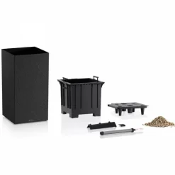 Lechuza Canto Slatestone skifer look Høj - 56cm + 76cm - Grafit eller Grå