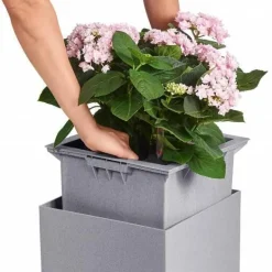 Lechuza Canto Stone Struktur Lav - 30x30 + 40x40 - 4 farver - M/U Hjul