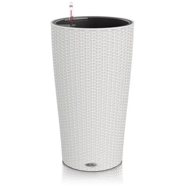 Lechuza Cilindro Cottage / Polyrattan - Selvvanding - 6 farver - 56cm