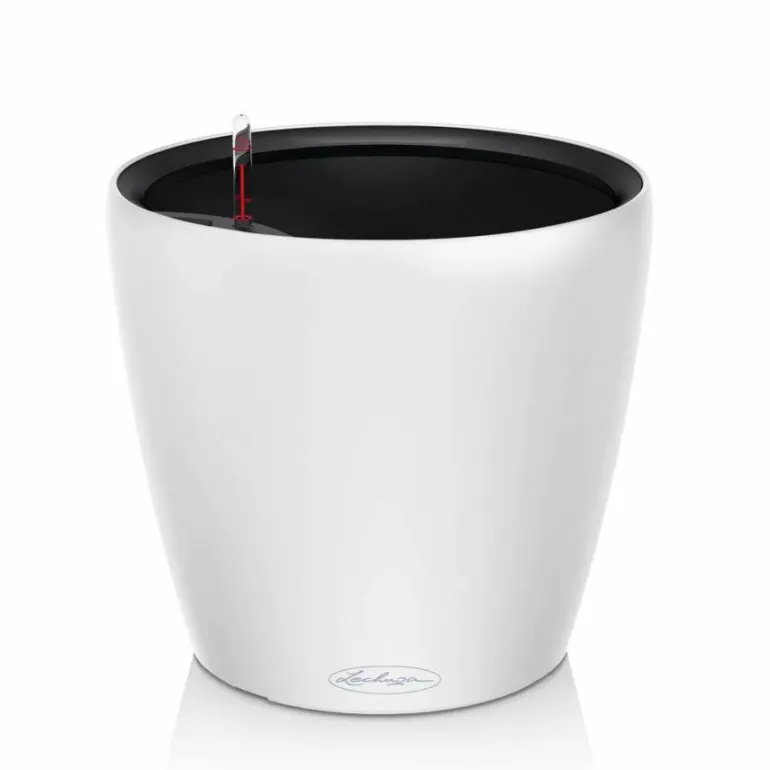 Lechuza Classico COLOR krukke - Selvvanding Ø.35 + Ø.43 - 4 farver - Med Indsats - M/U Hjul