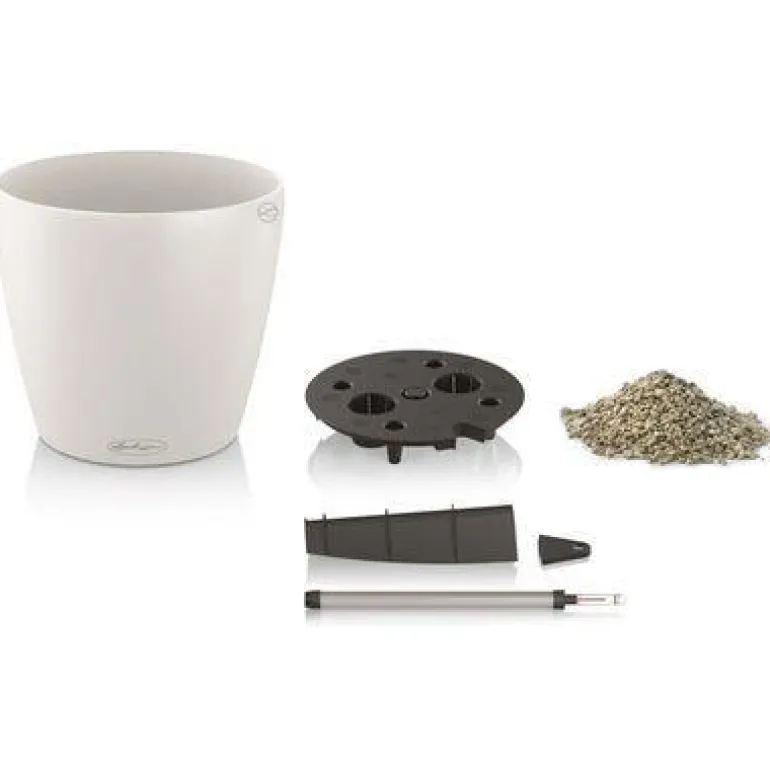 Lechuza Classico COLOR krukker med selvvanding - Ø.60cm + Ø.70cm - M/U Hjul