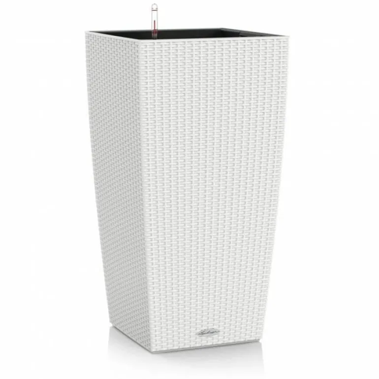 Lechuza Cubico Cottage / Polyrattan - grafit-hvid-sand-grå-antrazit-mokka - H.56 + H.75