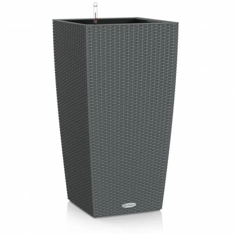 Lechuza Cubico Cottage / Polyrattan - grafit-hvid-sand-grå-antrazit-mokka - H.56 + H.75