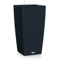 Lechuza Cubico Cottage / Polyrattan - grafit-hvid-sand-grå-antrazit-mokka - H.56 + H.75