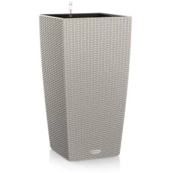 Lechuza Cubico Cottage / Polyrattan - grafit-hvid-sand-grå-antrazit-mokka - H.56 + H.75