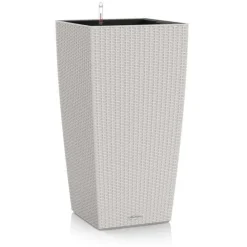 Lechuza Cubico Cottage / Polyrattan - grafit-hvid-sand-grå-antrazit-mokka - H.56 + H.75