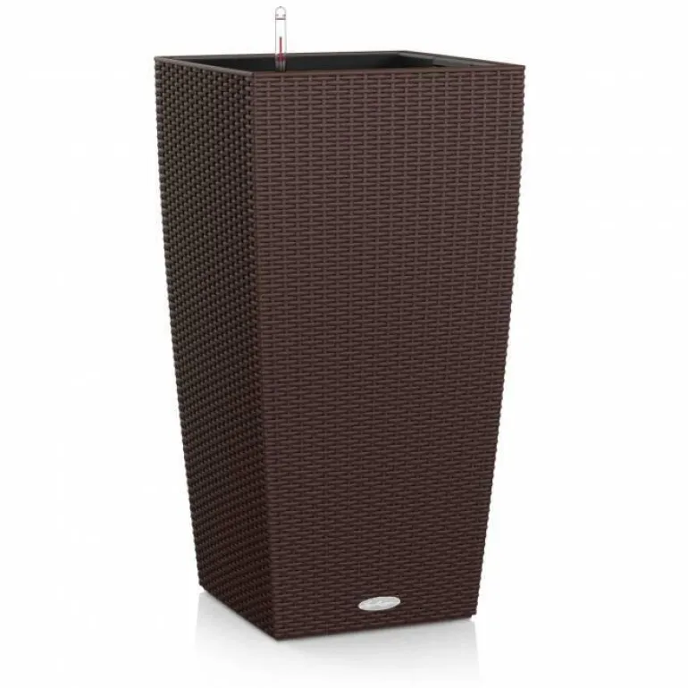 Lechuza Cubico Cottage / Polyrattan - grafit-hvid-sand-grå-antrazit-mokka - H.56 + H.75