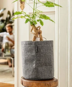 Lechuza Trendcover - Krukker med filt - selvvanding - Ø.23+Ø.32