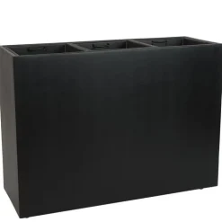 Matsort eller mathvid plantekumme / rumdeler med planteindsats og hjul - 4 størrelser